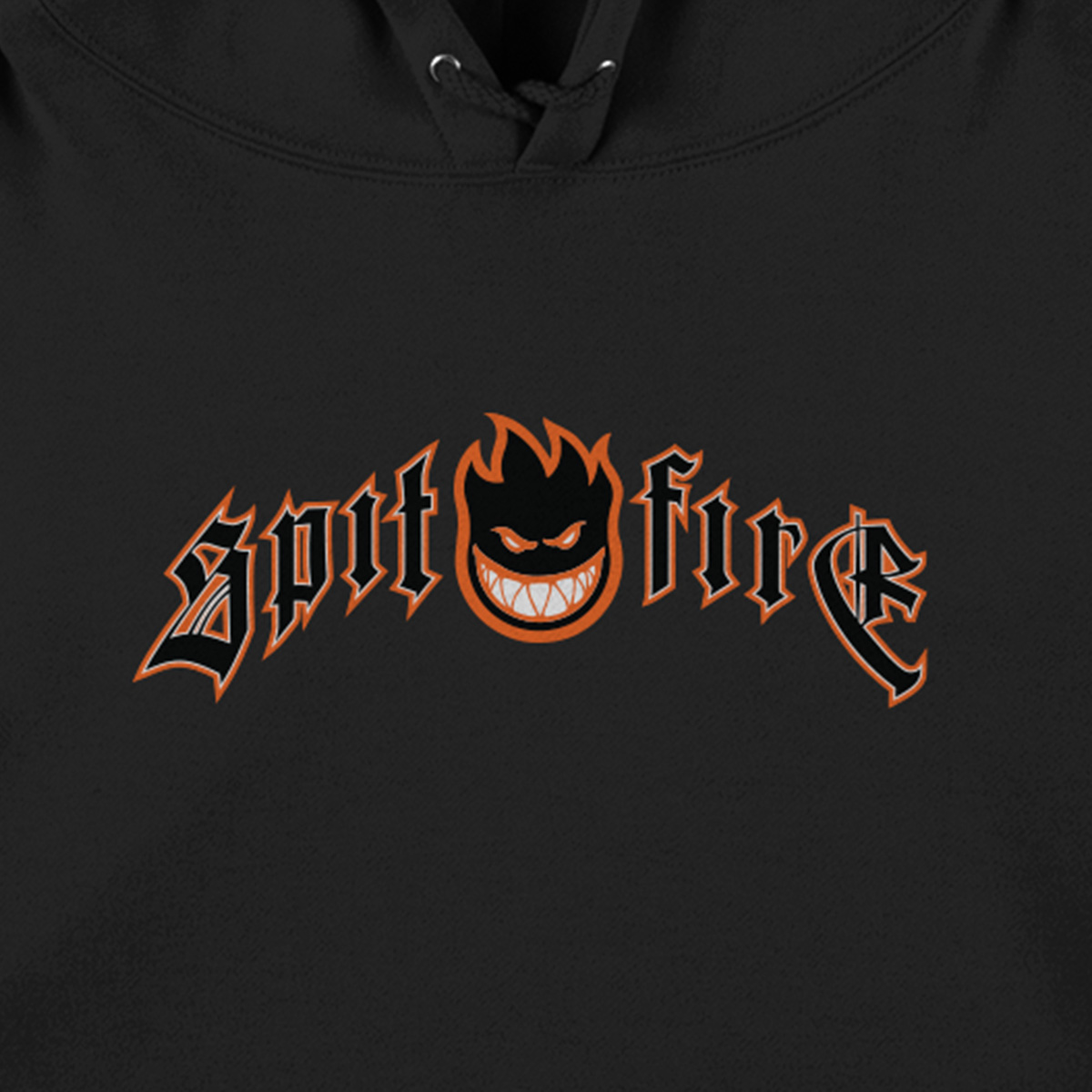 Spitfire Immortal Fire Hoodie Black