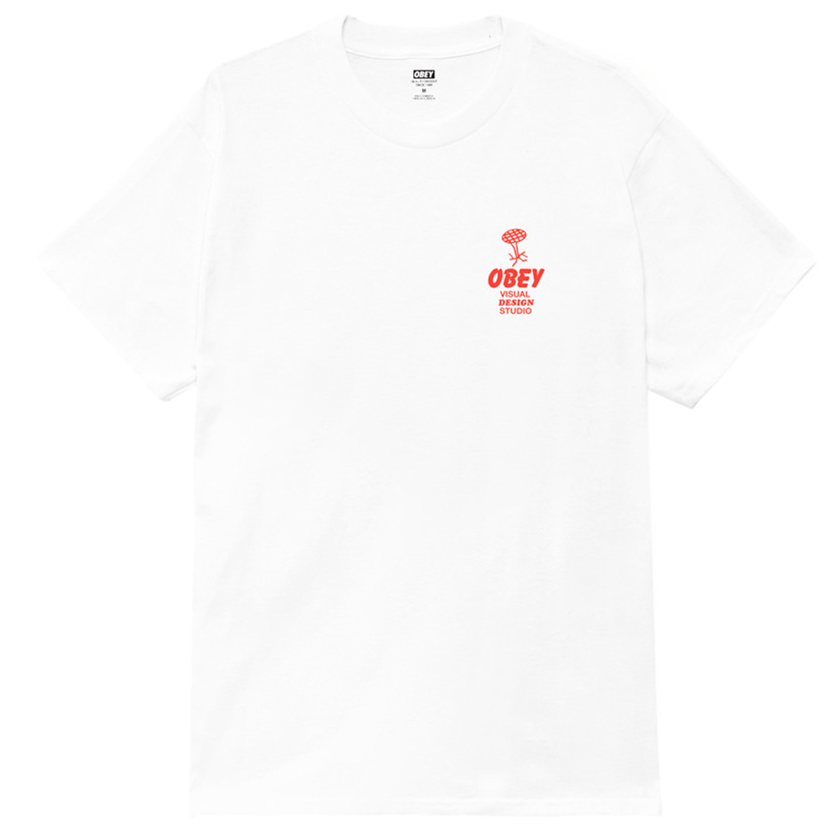 Obey Building Strong Minds T-Shirt White