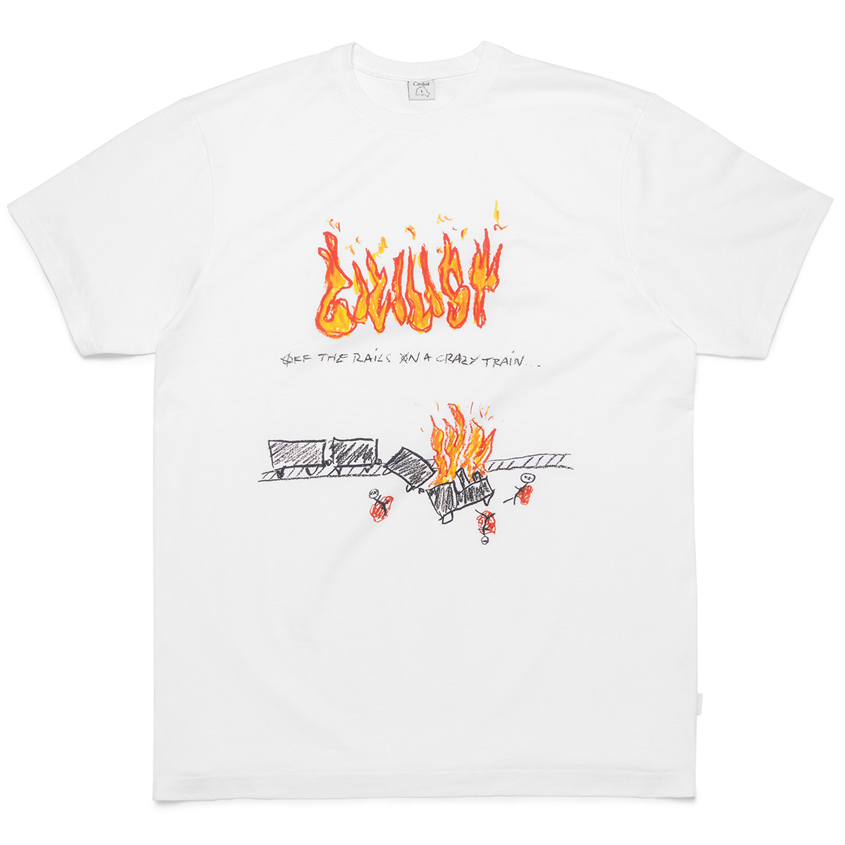 Civilist Train T-Shirt White