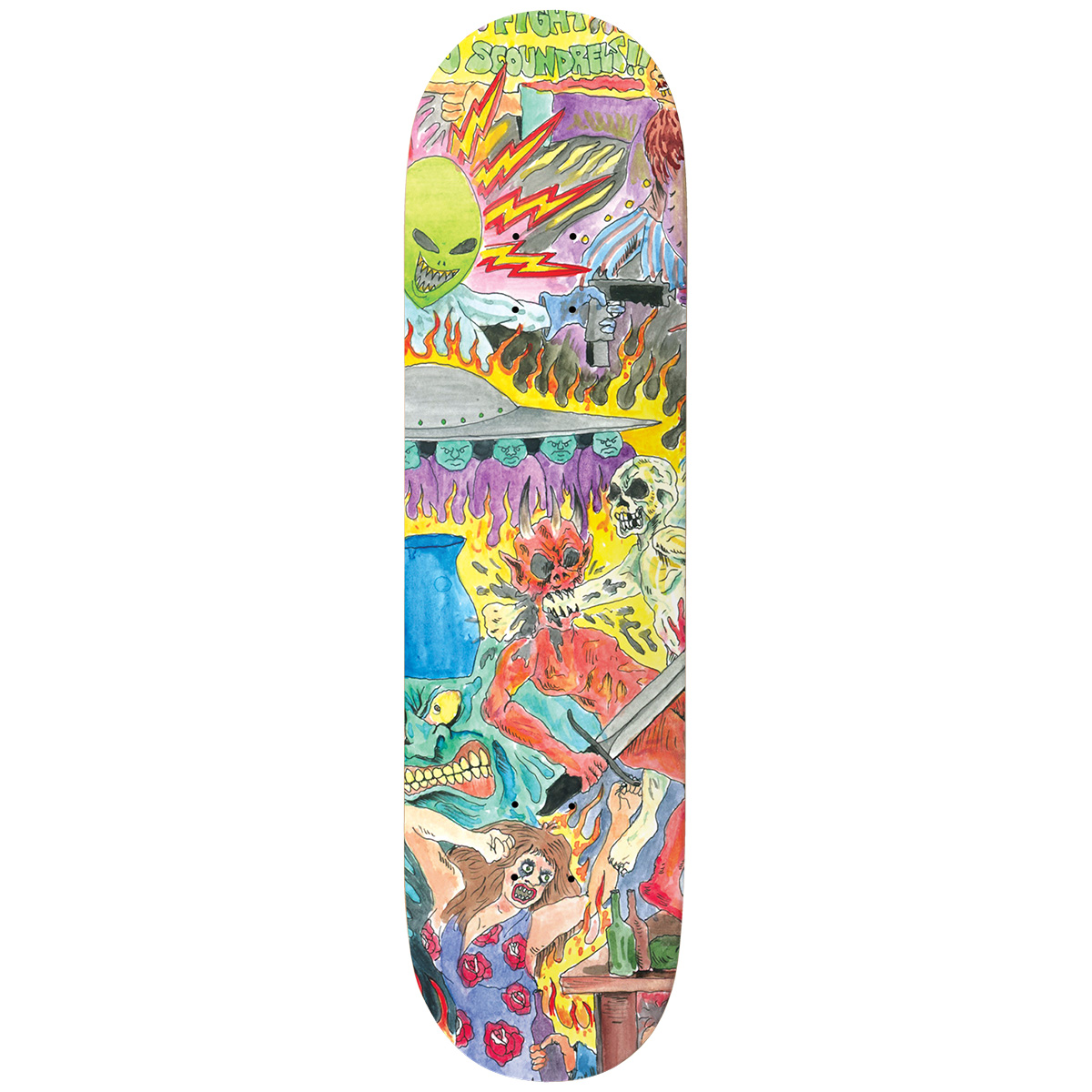 Baker Andrew Reynolds Here To Stay Skateboard Deck B2 Shape 8.38