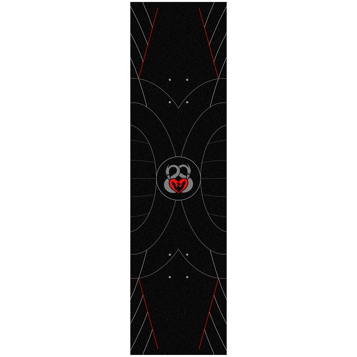 Powell Peralta Andy Anderson Theory Map Griptape Sheet 9.0