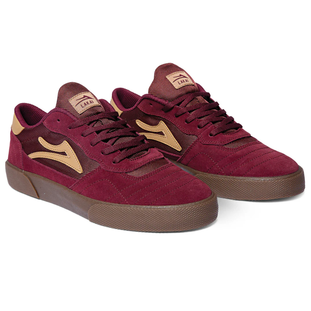 Lakai Cambridge Burgundy Suede