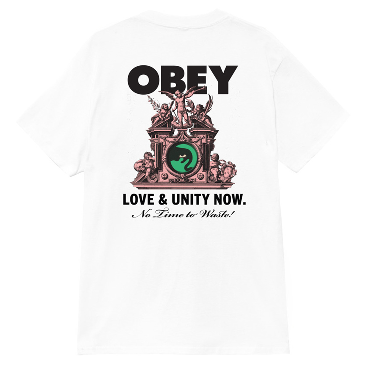 Obey Love & Unity Now T-Shirt White