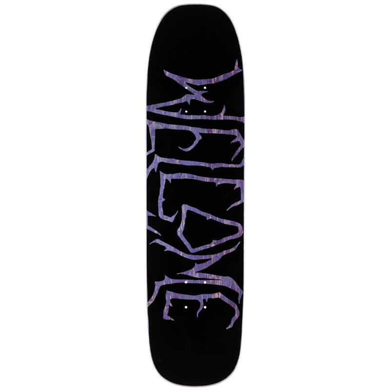 Welcome Isobel Ryan Lay Pro Model on Stonecipher Skateboard Deck White/Prism Foil 8.6