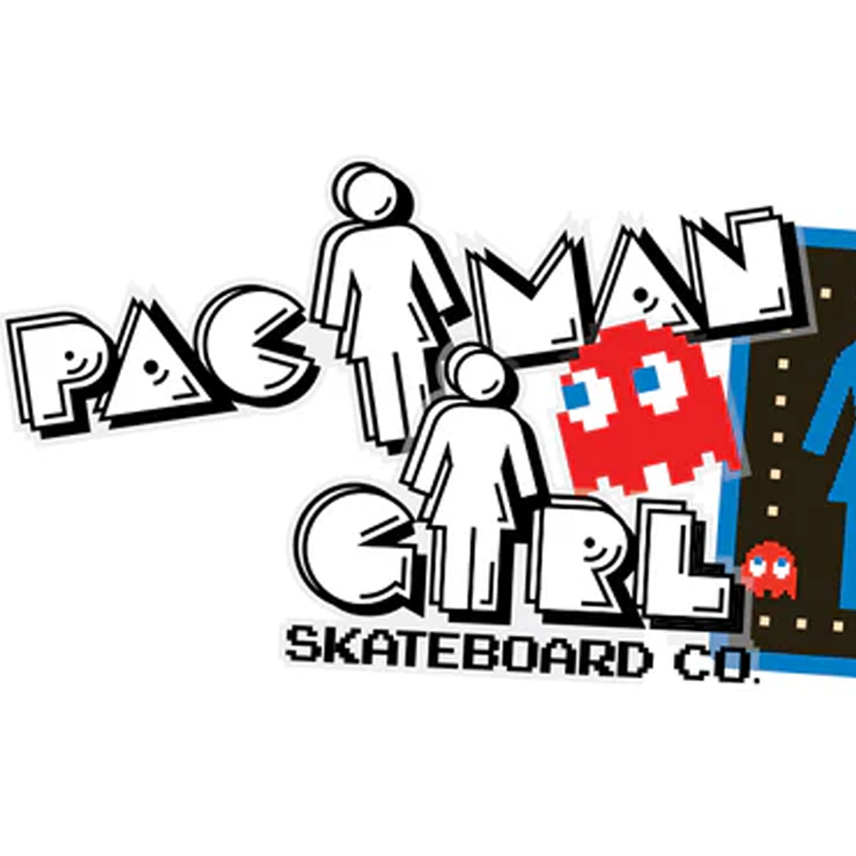 Girl Pac-Man 5 Sticker Pack