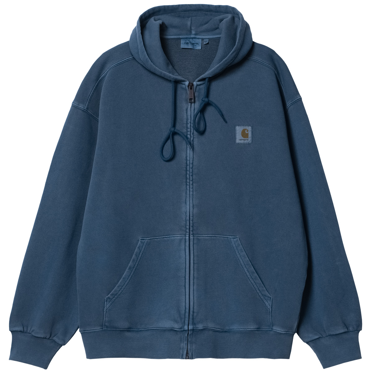 Carhartt WIP Hooded Nelson Jacket Elder Garment Dyed