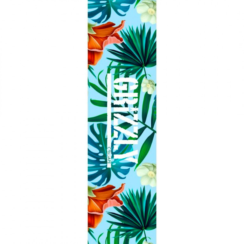 Grizzly Aloha Griptape Sheet Light Blue