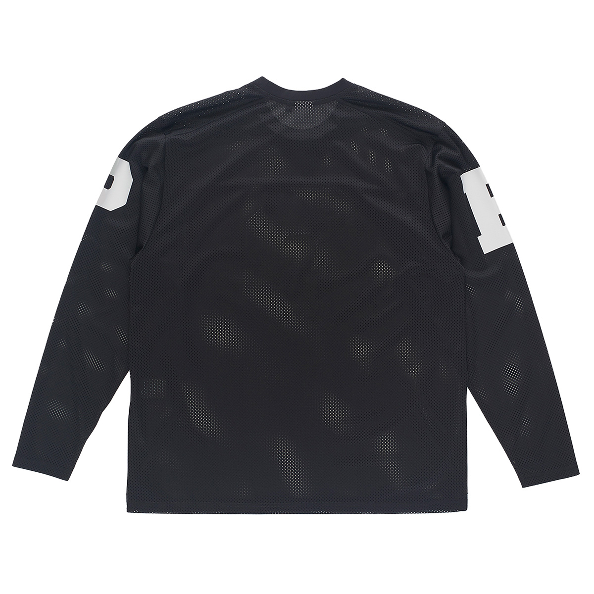 POP Mesh Football Longsleeve Shirt Black