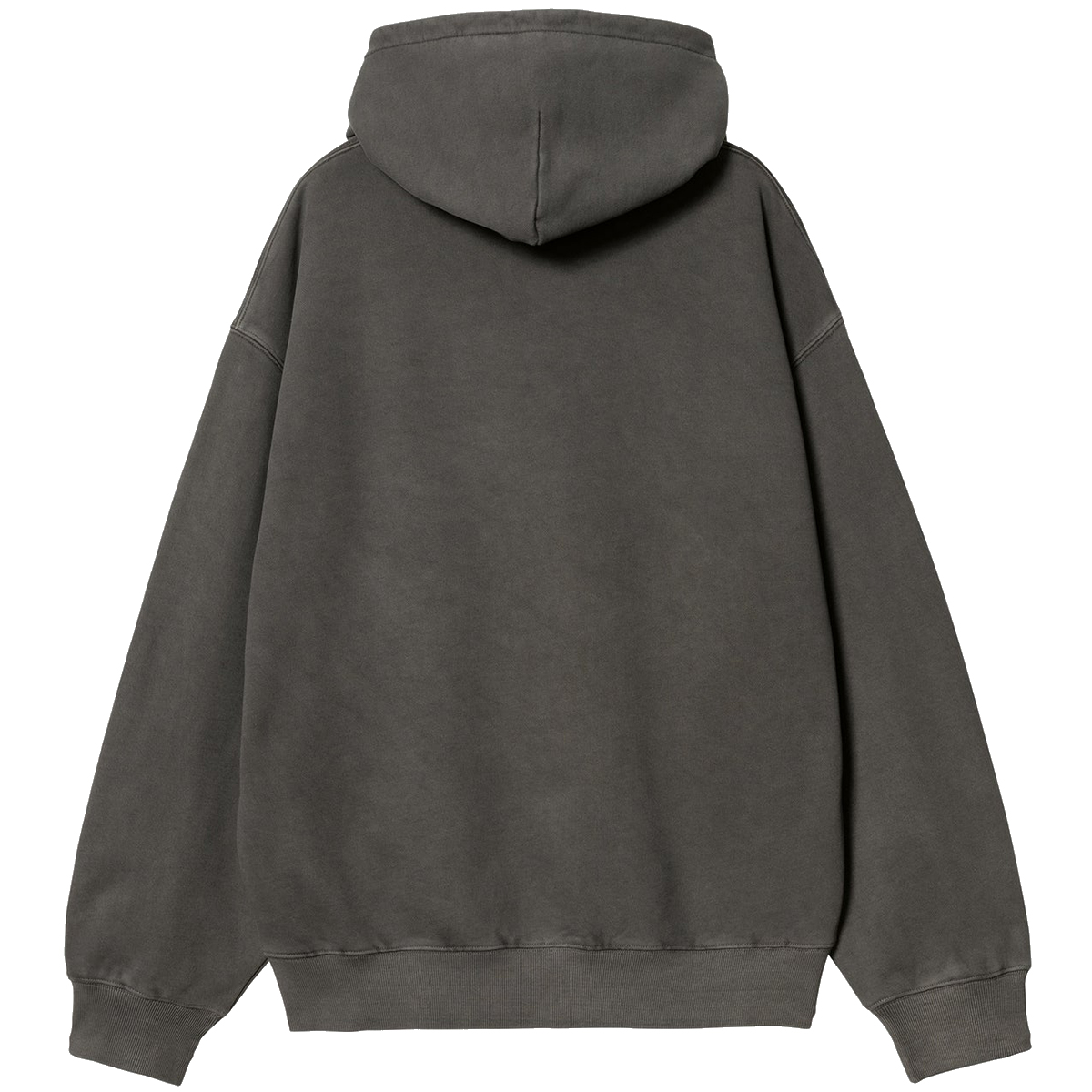 Carhartt WIP Library Hooded Sweater Black Garment Dyed