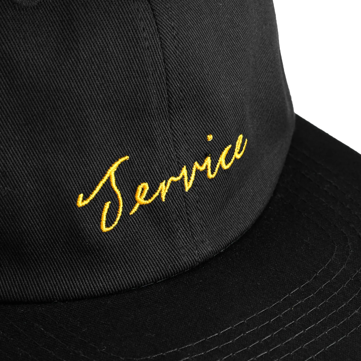 Service Works Script Cap Black 