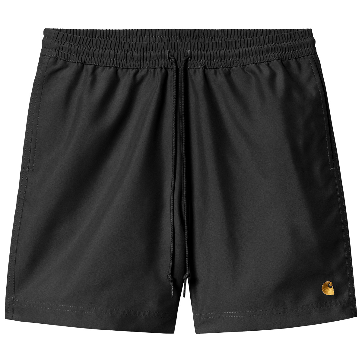 Carhartt WIP Chase Swim Trunks Black/Gold