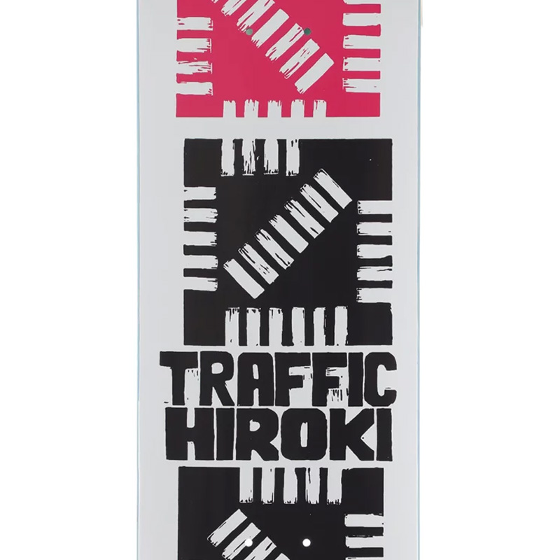 Traffic Hiroki Linocut Series Skateboard Deck 8.25