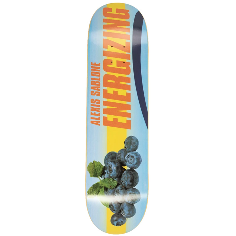 Alltimers Energizing Alexis Sablone Skateboard Deck Blueberry 7.5