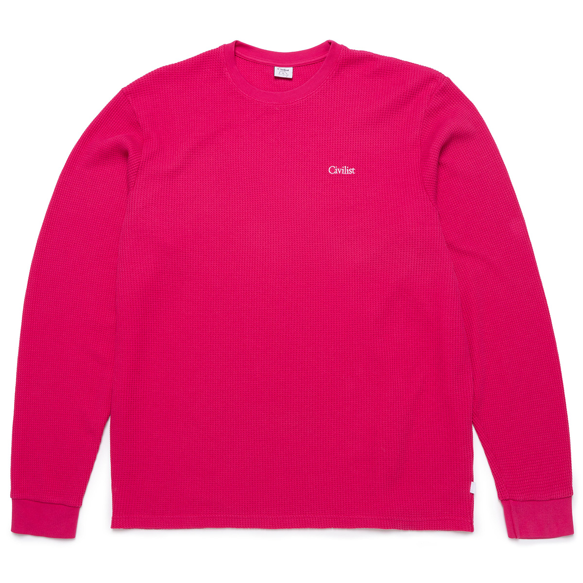 Civilist Thermal Longsleeve T-Shirt Fuchsia