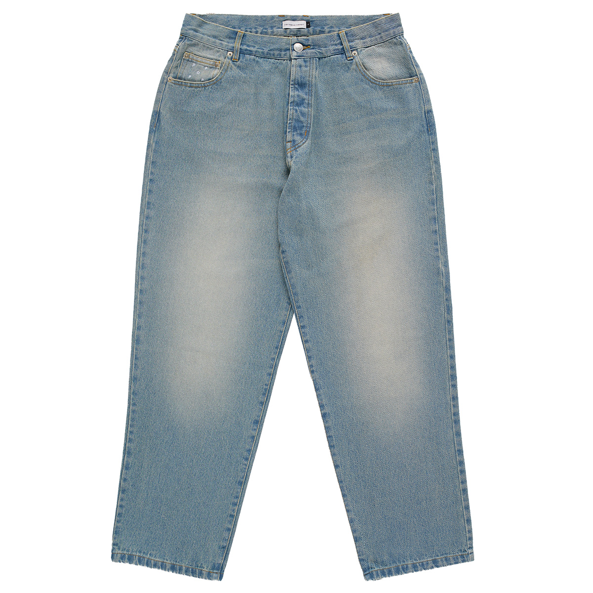 POP DRS Pants Washed Denim