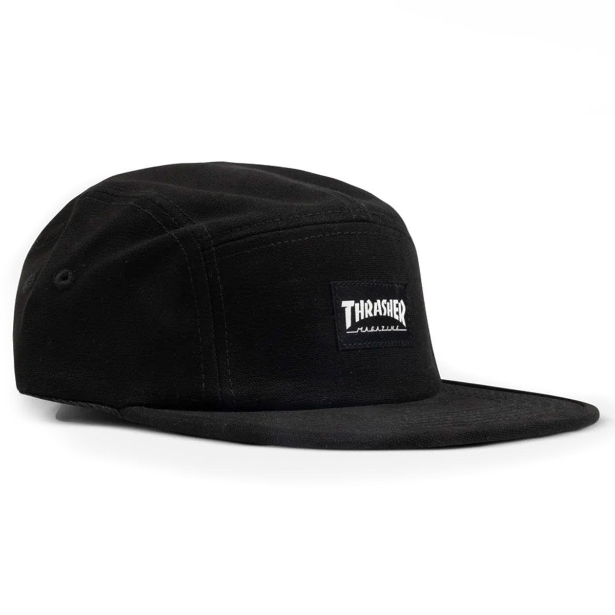 Thrasher Logo 5 Panel Cap Black