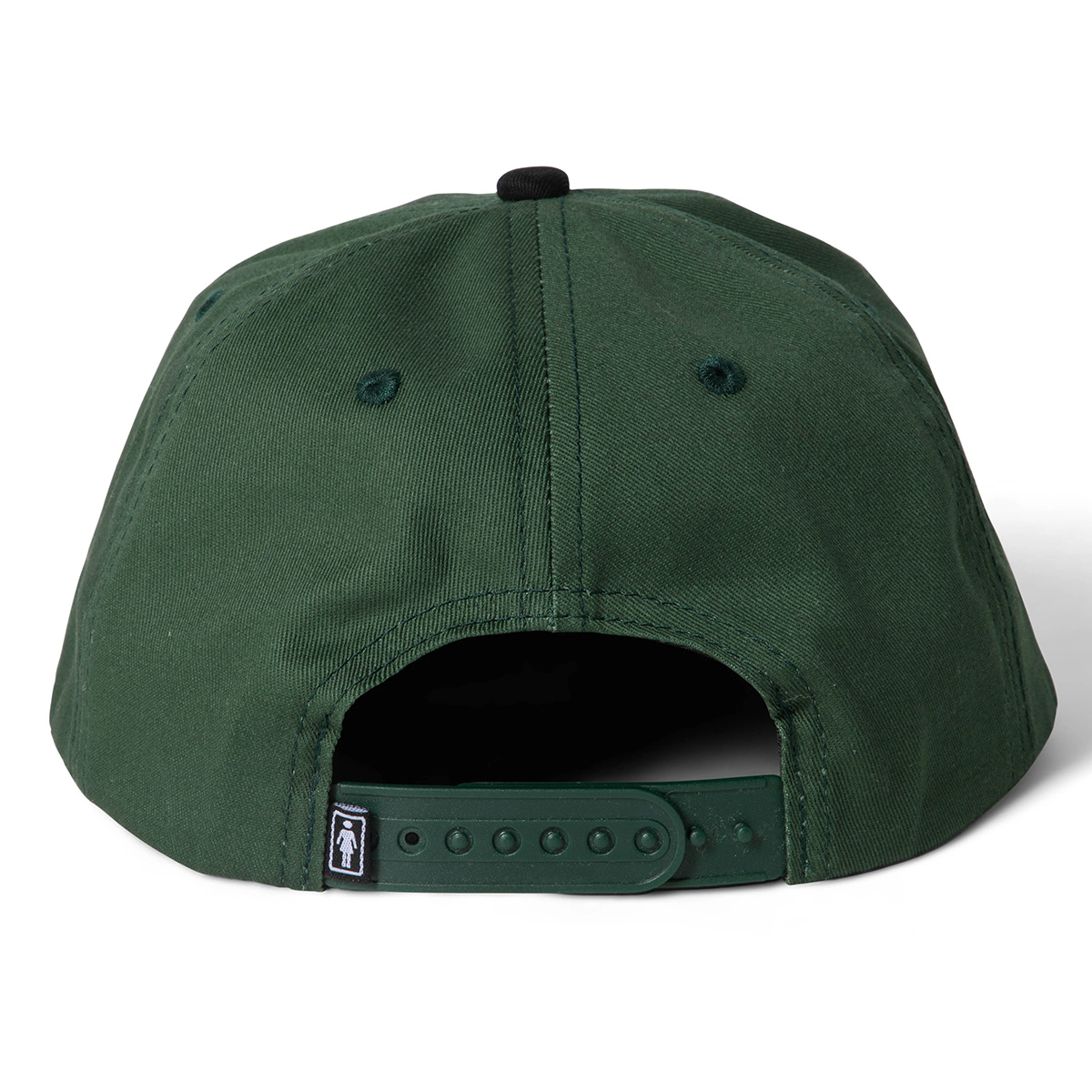 Girl OG Naturals 5 Panel Cap Forest Green