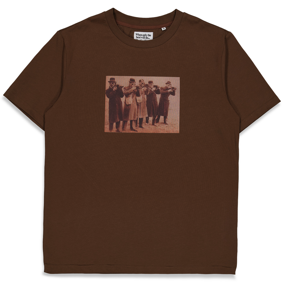 The Loose Company Gassmask T-Shirt Brown