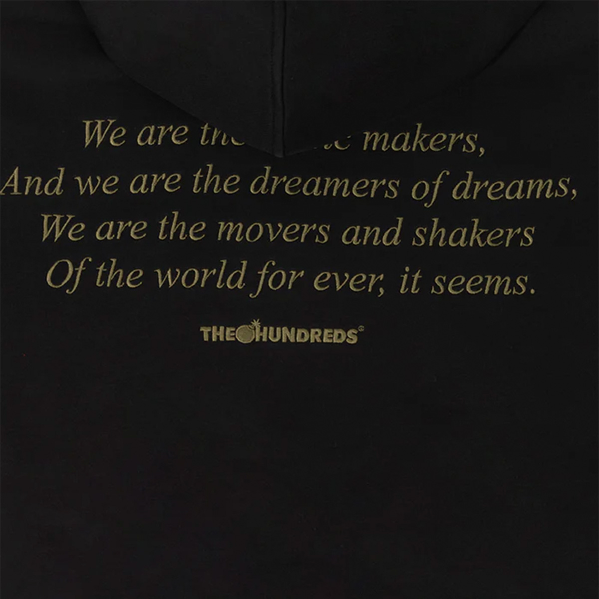 The Hundreds Dreamers Hoodie Black