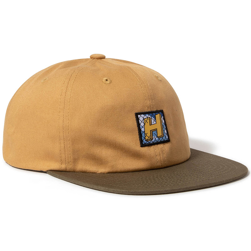 HUF Tresspass 6 Panel Hat Gold