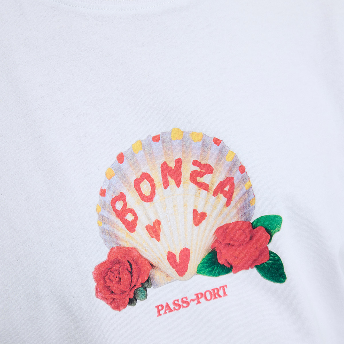 Pass-Port Bonza T-shirt White