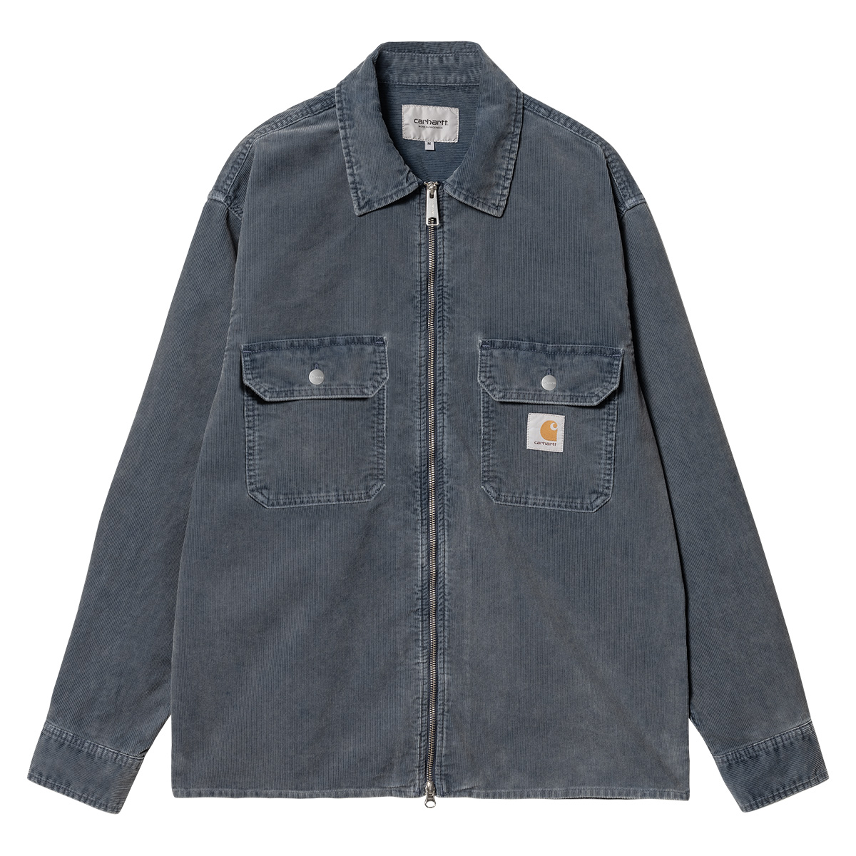 Carhartt WIP Reynold Shirt Jac Dusky Blue Dusky Washed