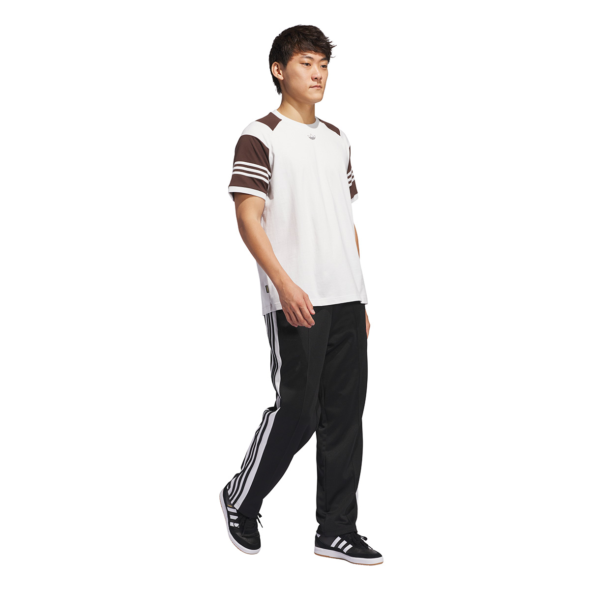 Adidas Tyshawn T-Shirt Crywht/Dbrown