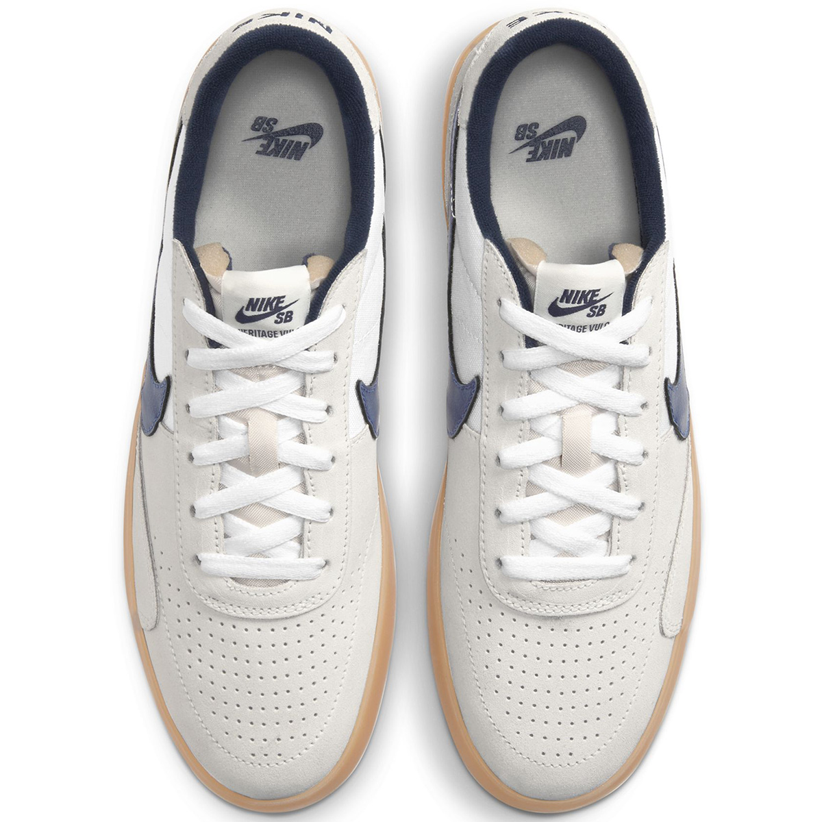 Nike SB Heritage Vulc Summit White/Navy/White/Gum Light Brown