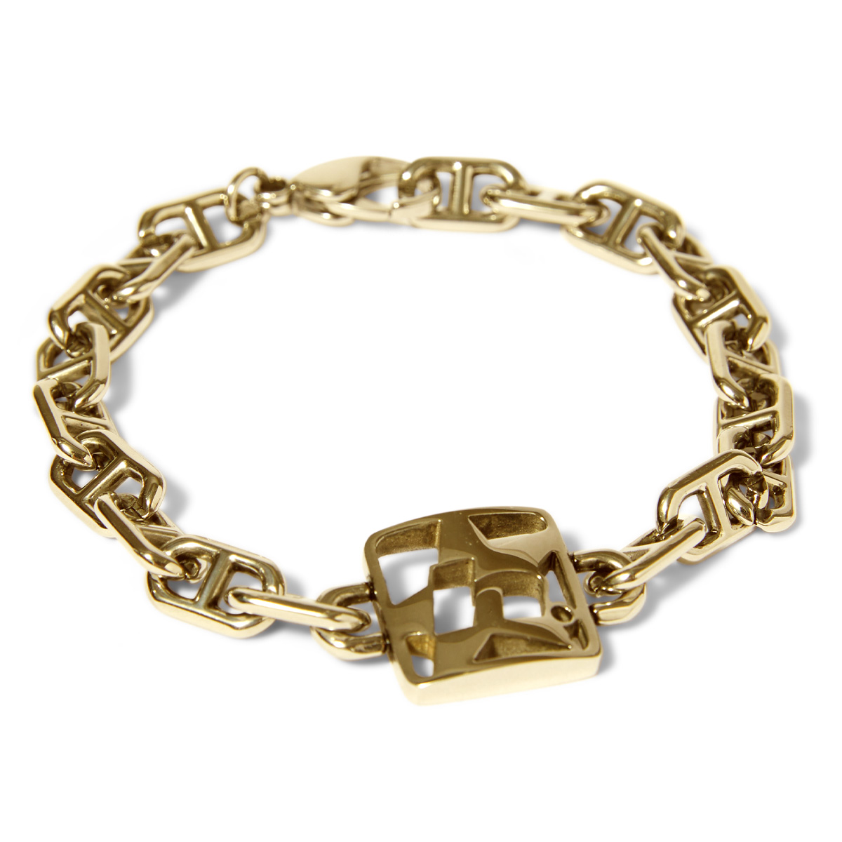 HUF H Star Bracelet Gold