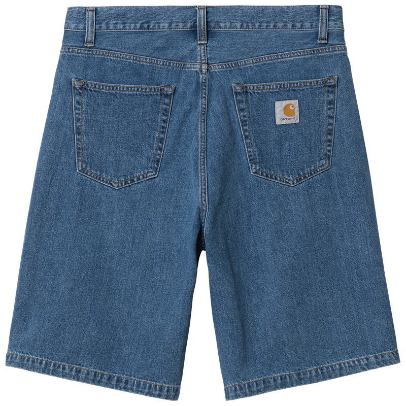 Carhartt WIP Landon Short Blue Heavy Stone Wash