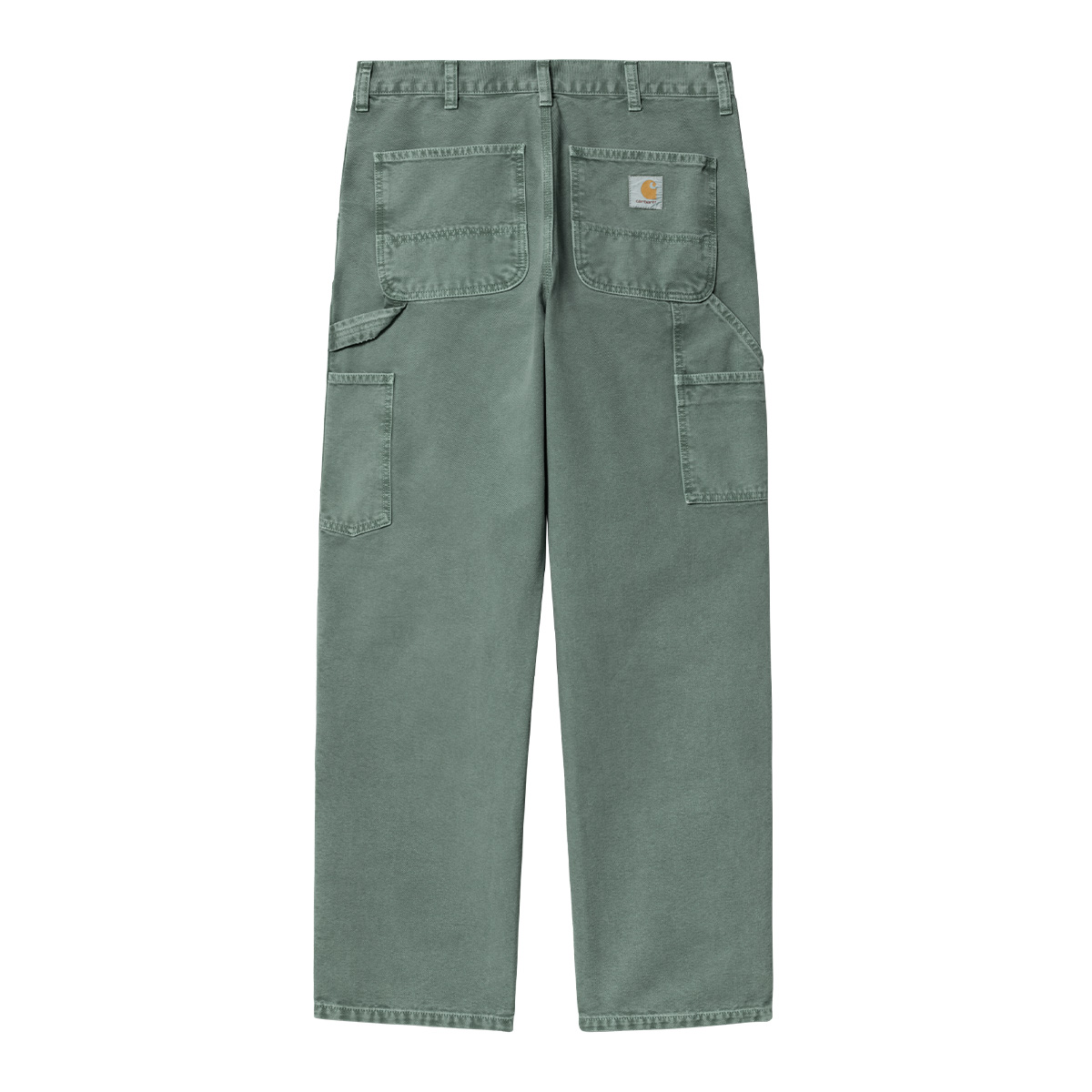 Carhartt WIP Double Knee Pant Silver Pine Stone Canvas