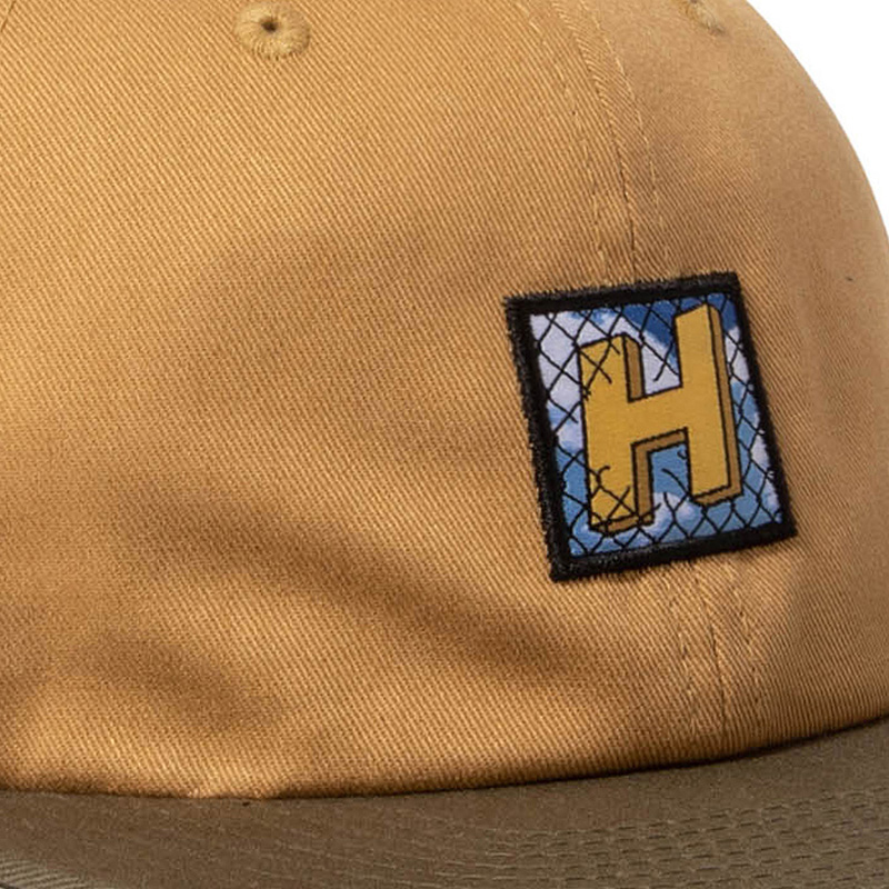 HUF Tresspass 6 Panel Hat Gold