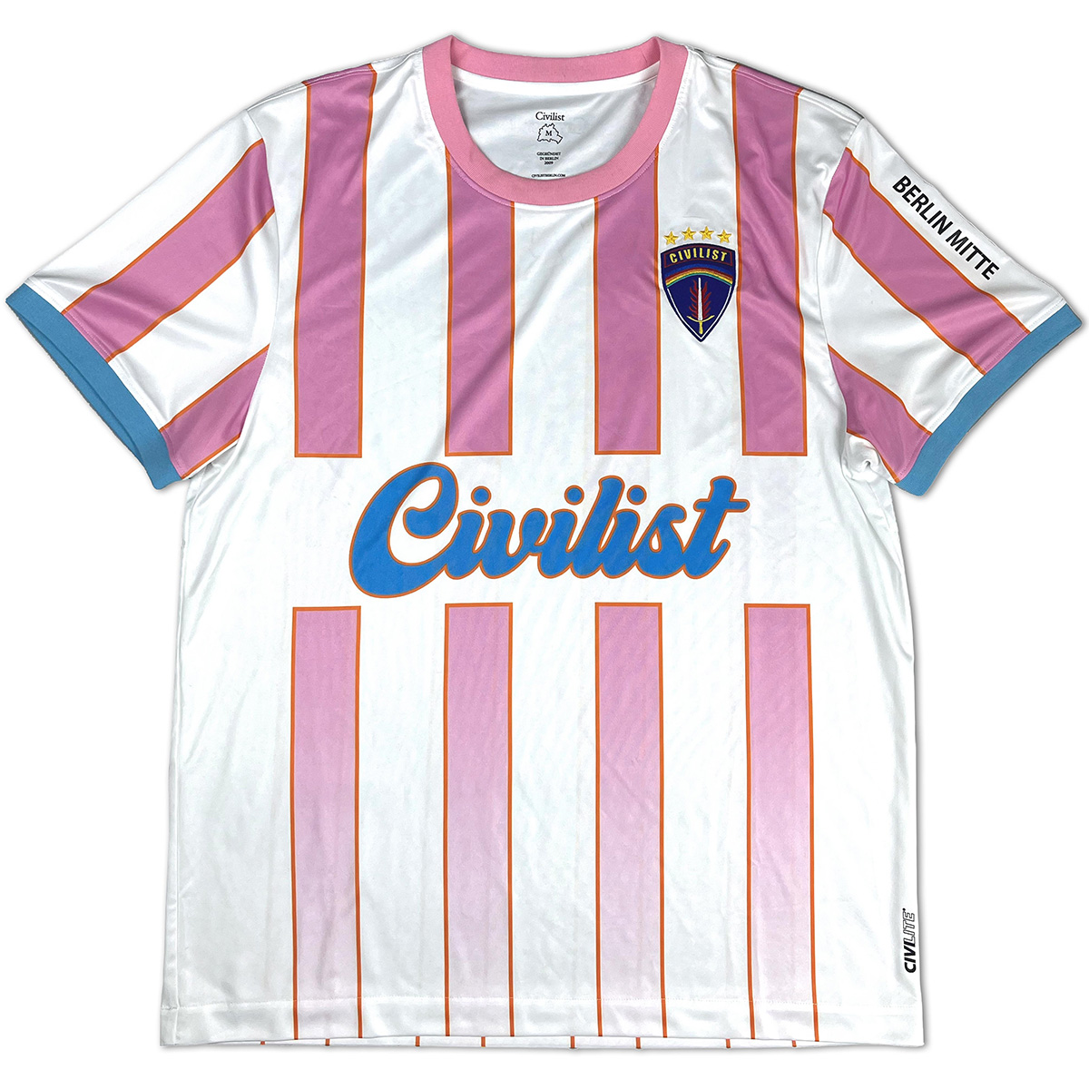 Civilist Striped Jersey Pink/Blue