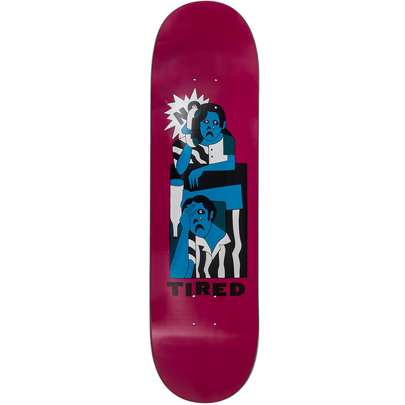 Tired Sad Referees Skateboard Deck 8.375