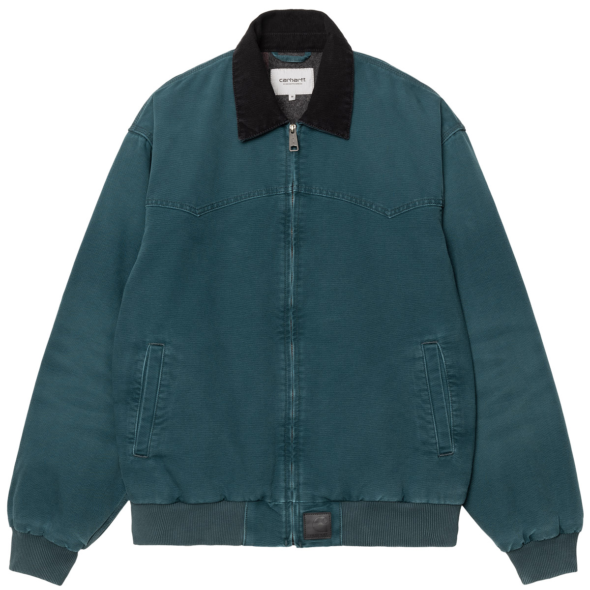 Carhartt WIP OG Santa Fe Jacket Deep Lagoon/Black Stone Canvas