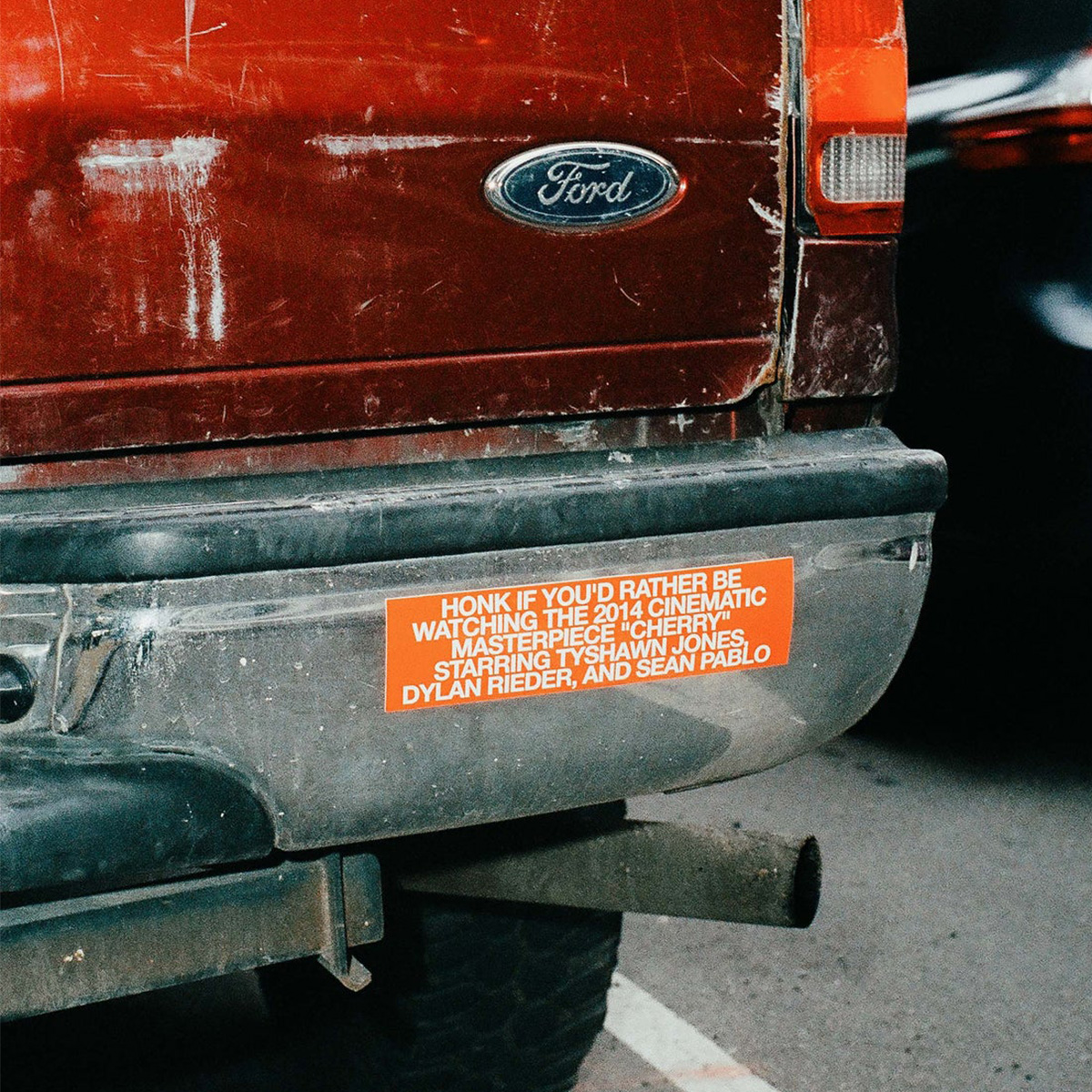 Jenkem Bumper Sticker Cherry