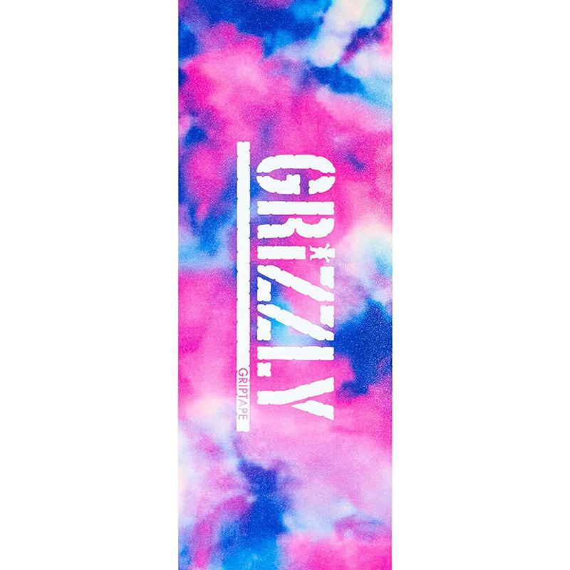 Grizzly Dye Tryin Griptape Sheet Blue/Pink