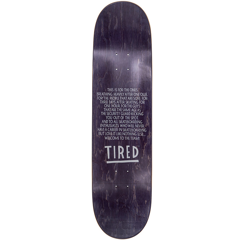 Tired Sad Referees Skateboard Deck 8.375