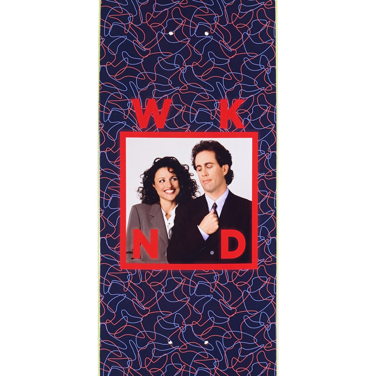 WKND Jerry & Elaine Date Skateboard Deck SN 8.5