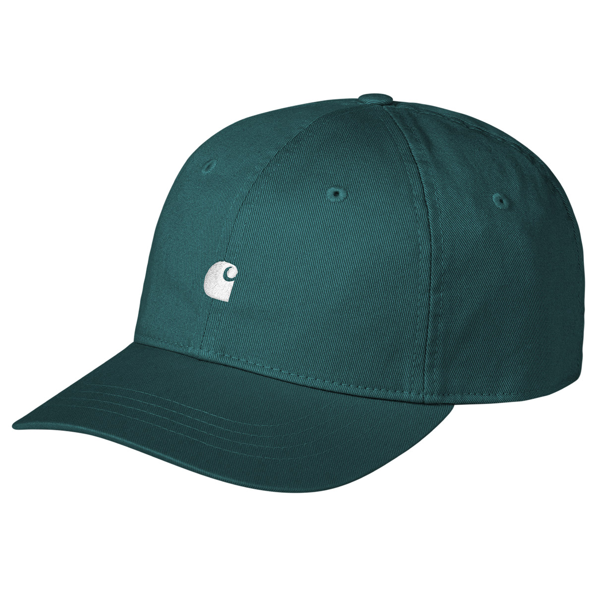 Carhartt WIP Madison Logo Cap Malachite/White