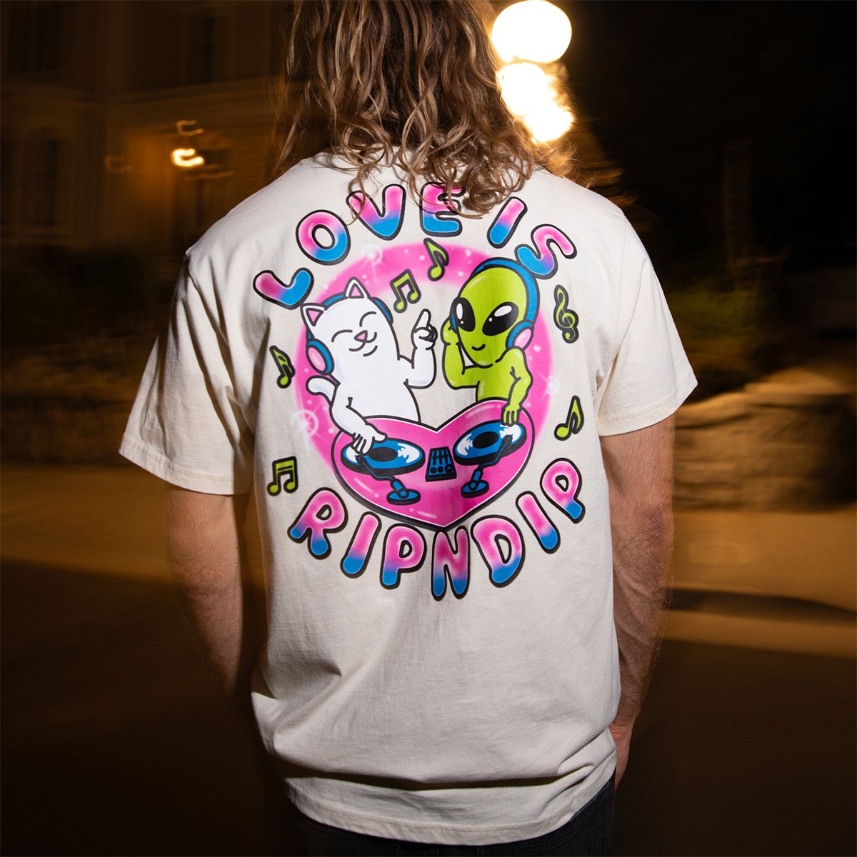 RipnDip Love Is Ripndip T-Shirt Natural 