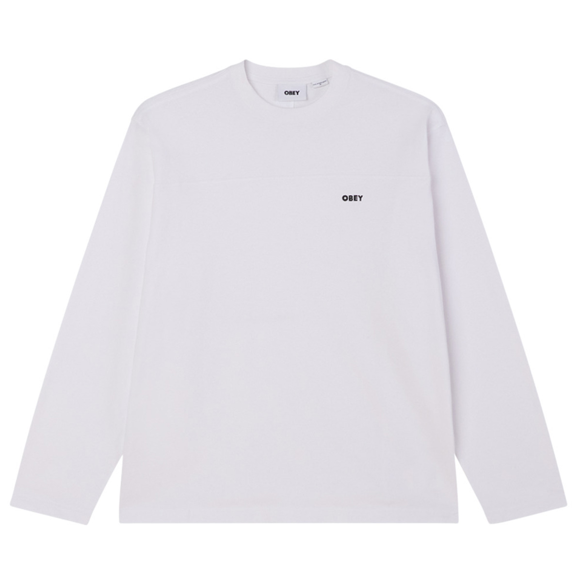 Obey Routine Longsleeve T-Shirt White