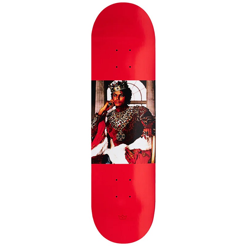 King Applehead TJ Red Skateboard Deck 8.5