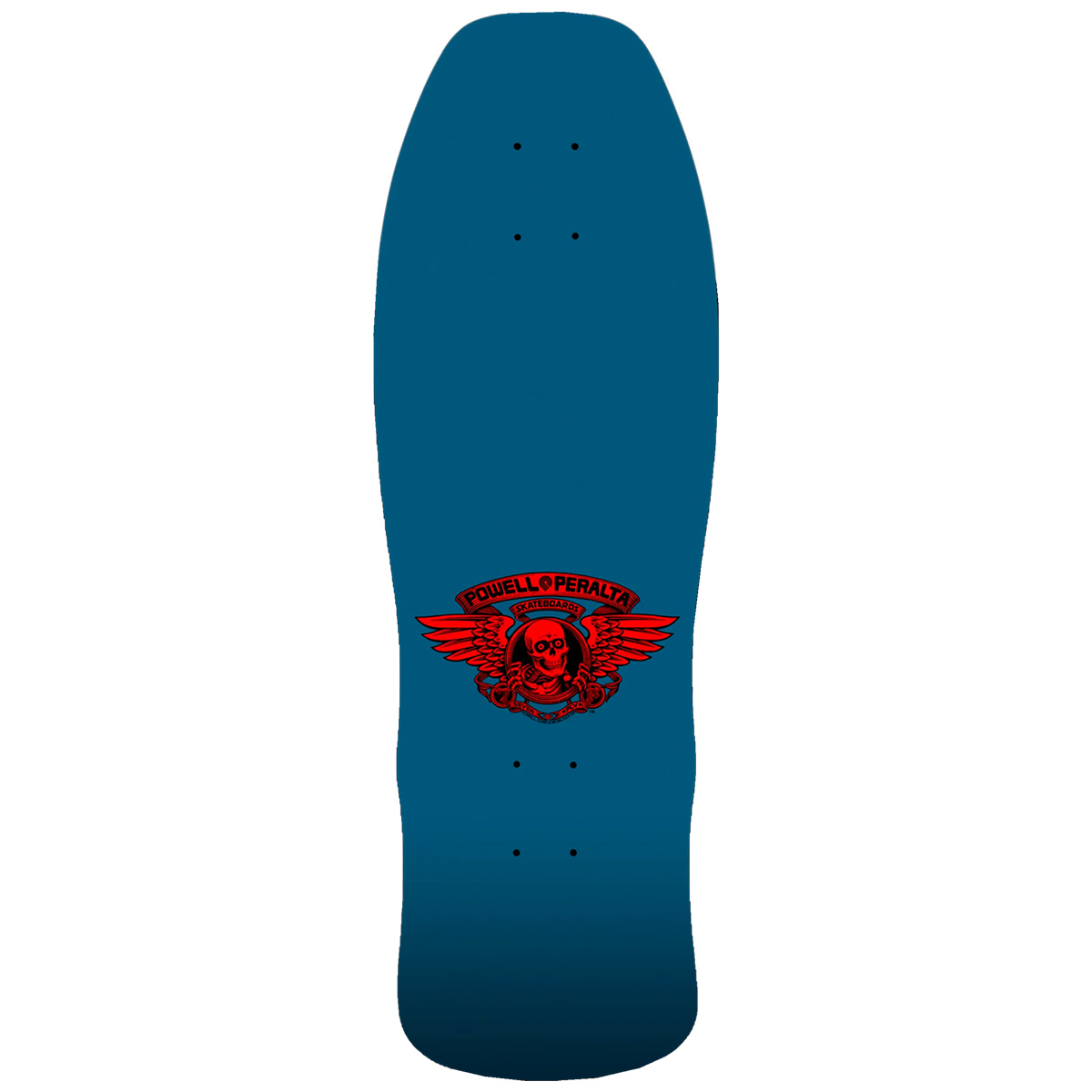 Powell Peralta Welinder Nordic Skull Skateboard Deck Blue Shape 193 9.625