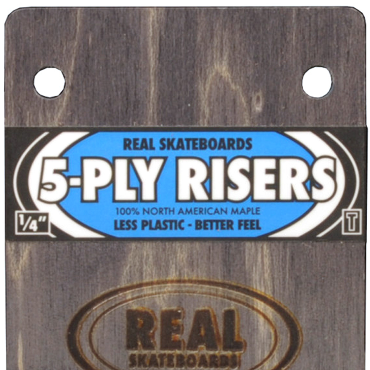 Real 5 Ply 1/4 Riser Pads Thunder -set of 2-