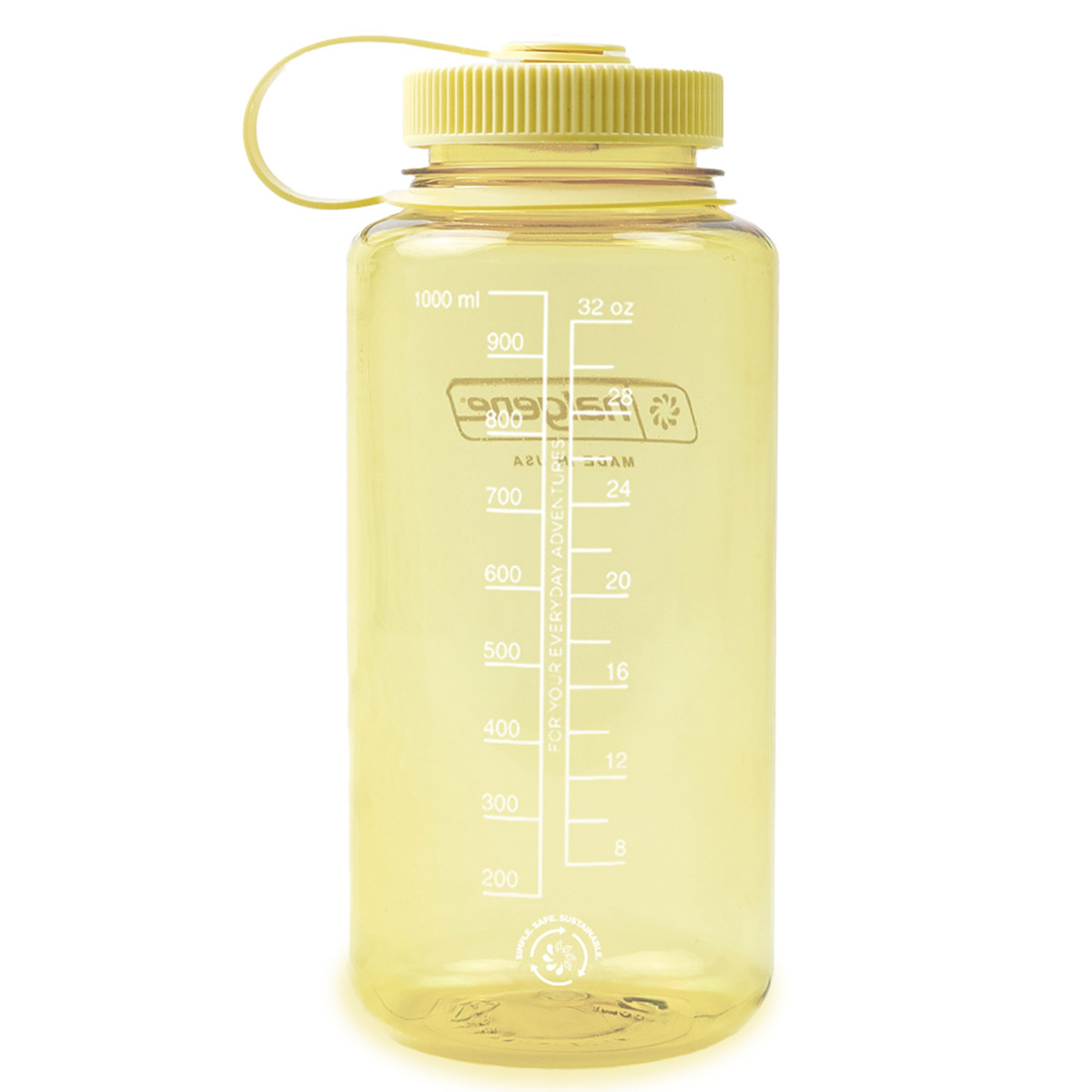 Nalgene Wide Mouth 1000ml Butter Sustain