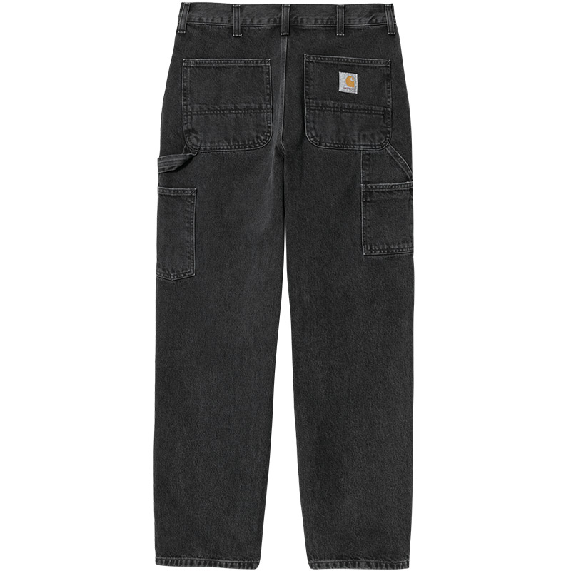 Carhartt WIP Single Knee Pant Black Stone Washed