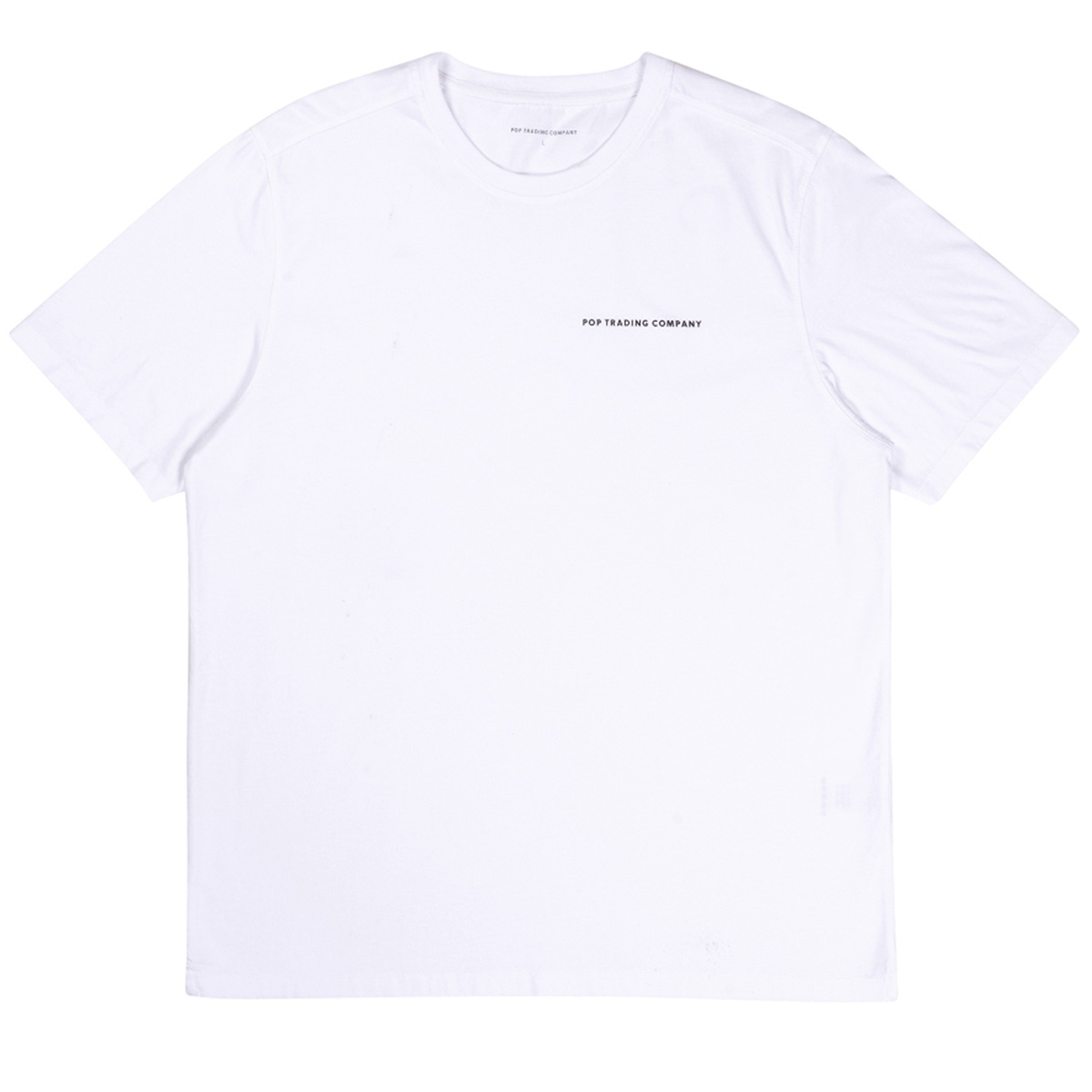 POP Logo T-Shirt White/Black