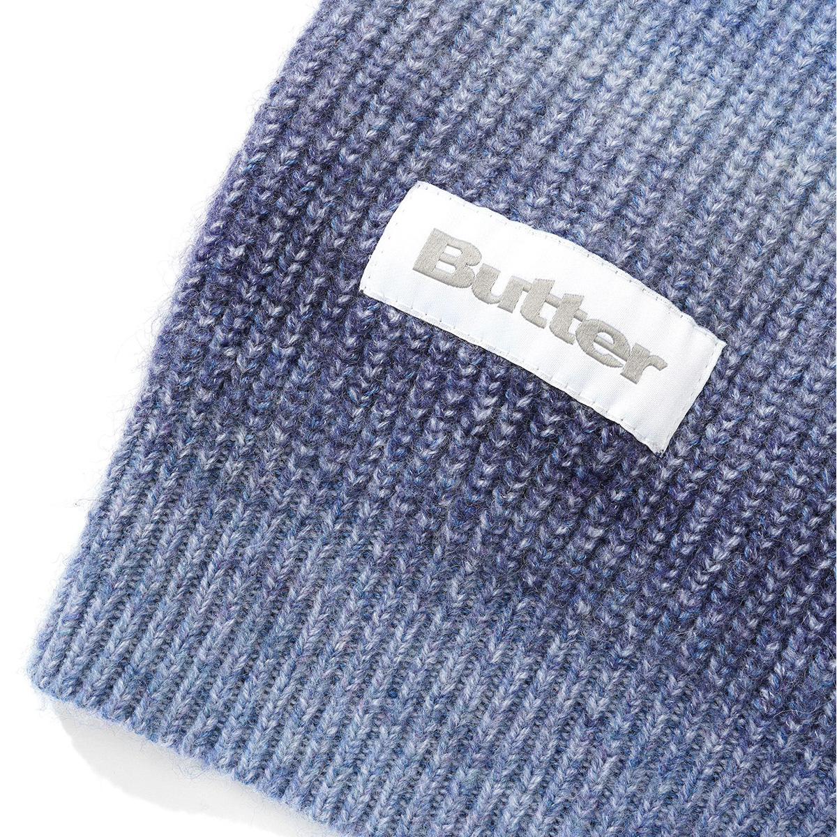 Butter Goods Beams 1/4 Zip Knit Polo Blue