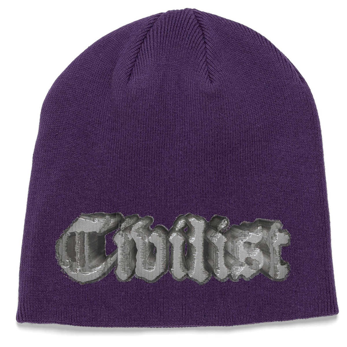 Civilist Skull Beanie Purple